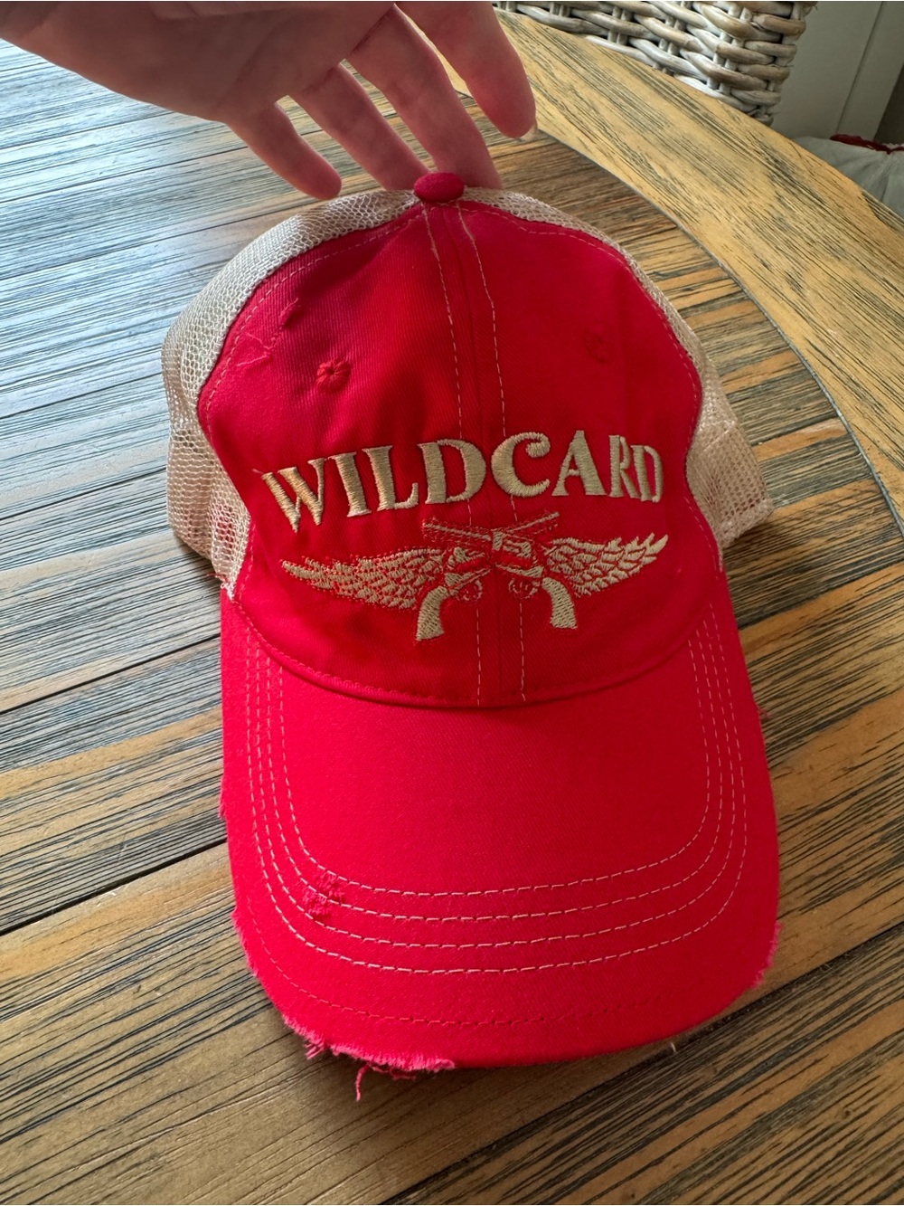 Miranda Lambert Wildcard Red Mesh Trucker Hat